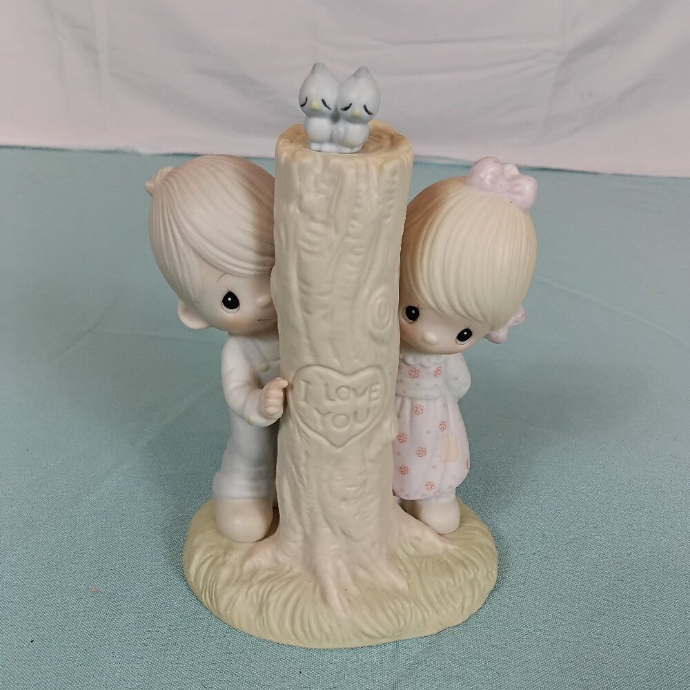 E3-6 Precious Moments Figurine "Thee I Love" 1979
